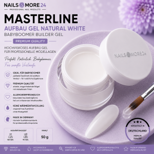 Builder Gel - Natural White - Babyboomer | Masterline premium quality | 50g